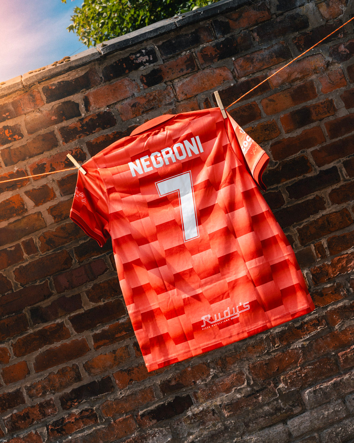 Negroni Month Limited Edition Shirt with Pizza + Negroni Pass
