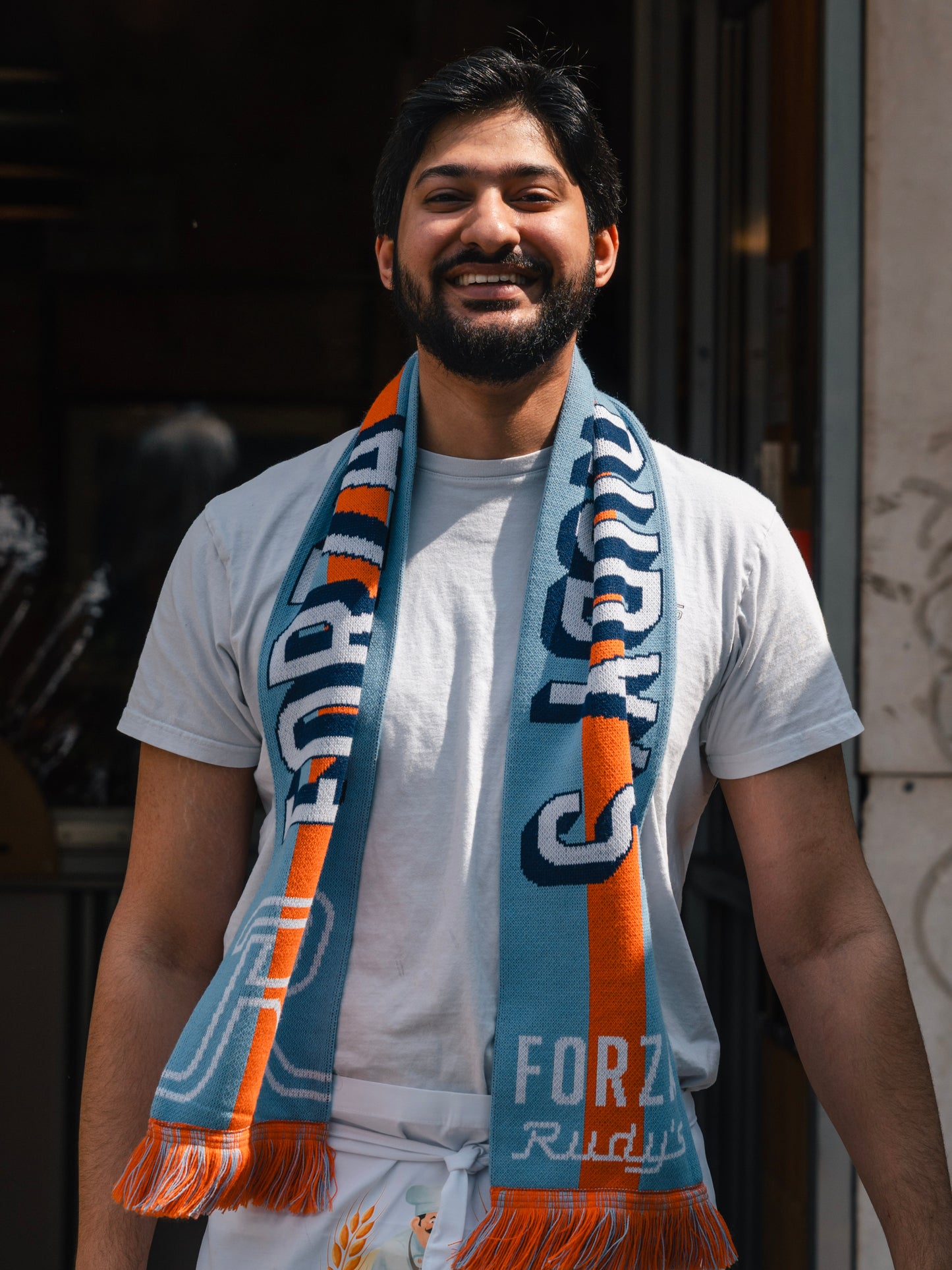 Rudy's X Poretti Limited Edition Football Scarf with Benefits