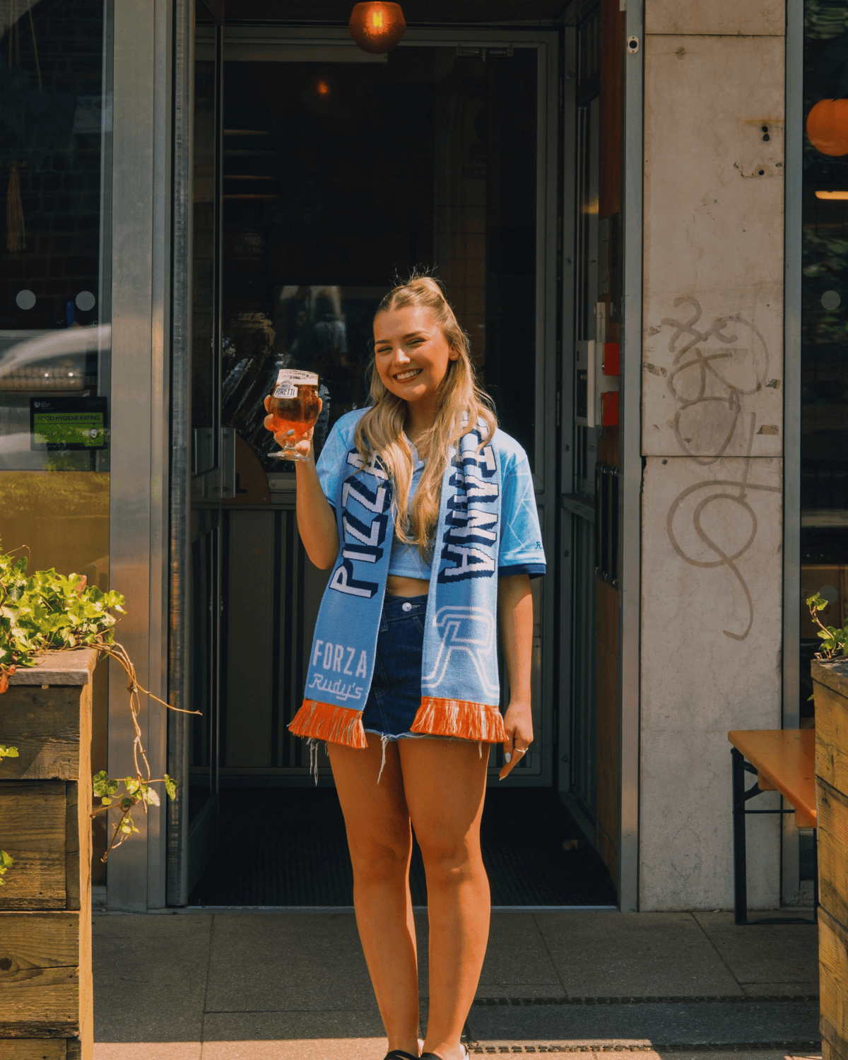 Rudy's X Poretti Limited Edition Football Scarf